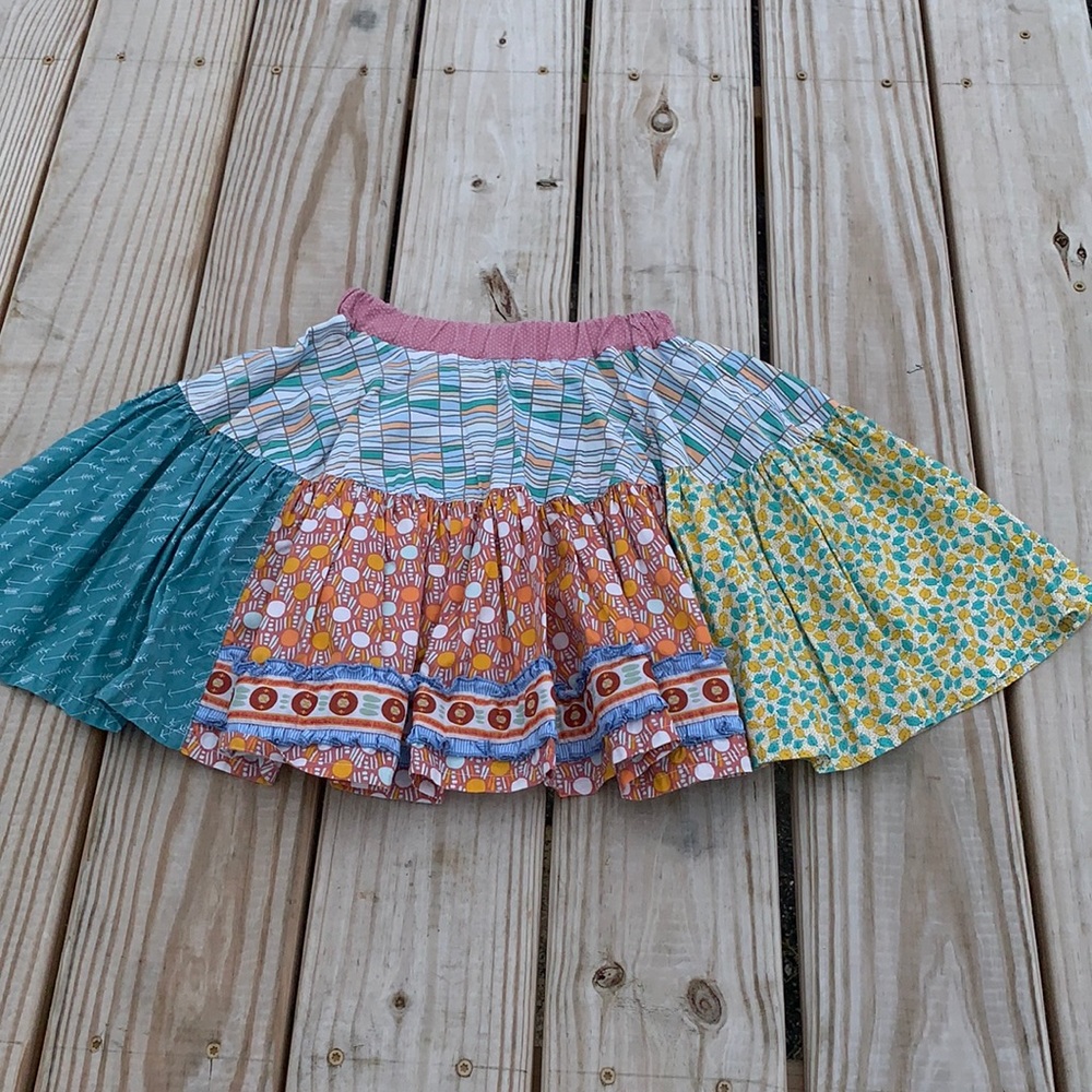 Matilda Jane platinum full skirt size 8 (#3/10) limited run